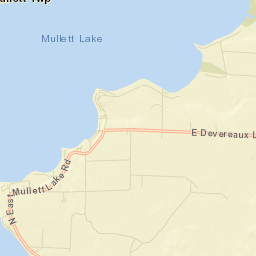 Cheboygan County Street Map