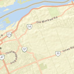 Fallingbrook Street Map