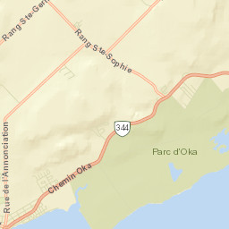 Oka Street Map