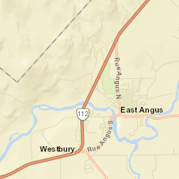 East Angus Street Map