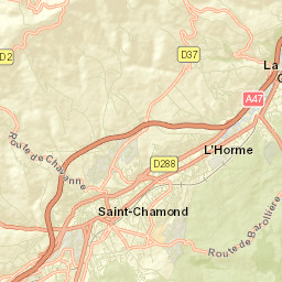 Saint-Chamond Street Map