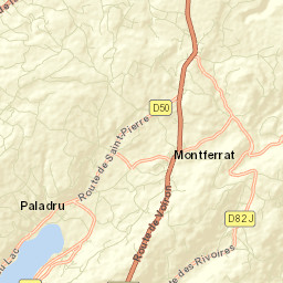 Montferrat Street Map