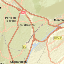 Les Marches Street Map