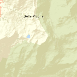 Belle-Plagne Street Map