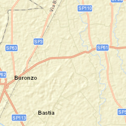 Buronzo Street Map
