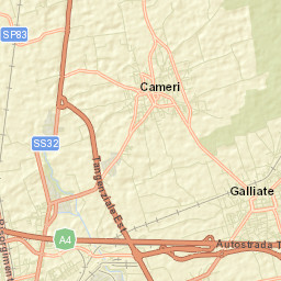 Cameri Street Map