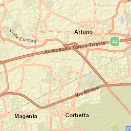 Vittuone Street Map