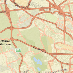 Settimo Milanese Street Map