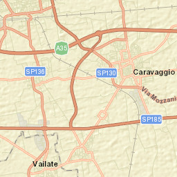 Misano di Gera d'Adda Street Map