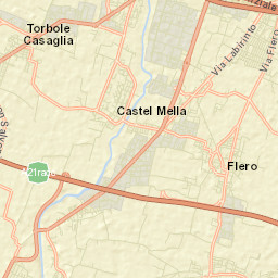 Capriano del Colle Street Map