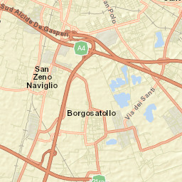 Buffalora-Bettole Street Map