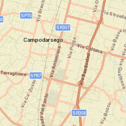 Cavino Street Map