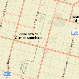 Pionca Street Map