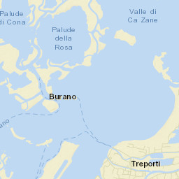 Burano Street Map