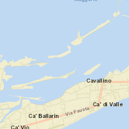 Cavallino Street Map