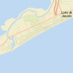 Lido di Jesolo Street Map