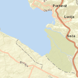 Portorož Street Map