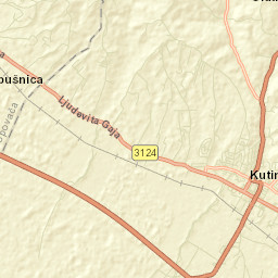 Kutina Street Map