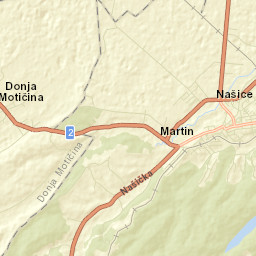 Grad Našice Street Map