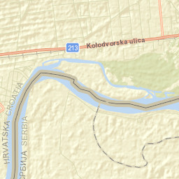 Dalj Street Map