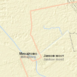 Mihajlovo Street Map