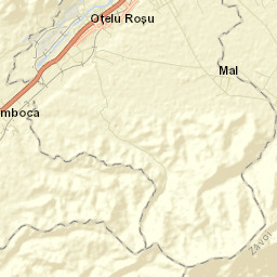 Oraş Oţelu Roşu Street Map