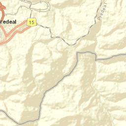 Oraş Predeal Street Map