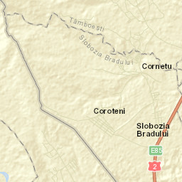 Cornetu Street Map