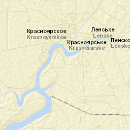 Krasnoyarskoye Street Map