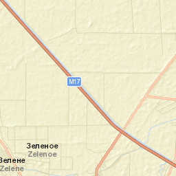 Nizhnegorskiy rayon Street Map
