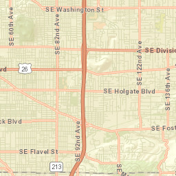 Lents Street Map