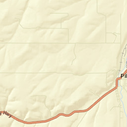 Pilot Rock Street Map