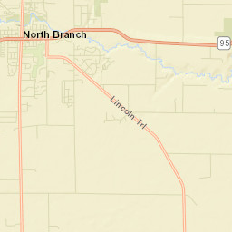 Branch Street Map