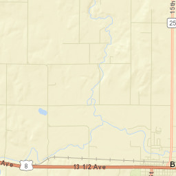 Barron Street Map