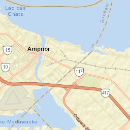 Arnprior Street Map