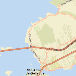 Sainte-Anne-de-Bellevue Street Map
