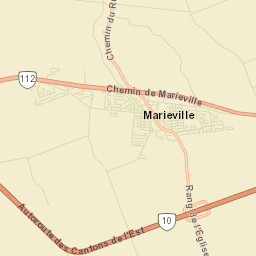 Marieville Street Map