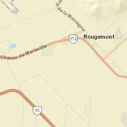 Rougemont Street Map