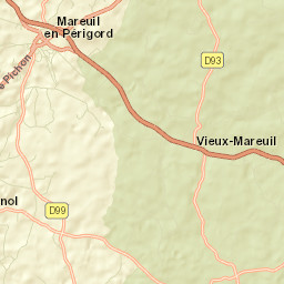 Mareuil Street Map