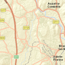 Brassac-les-Mines Street Map