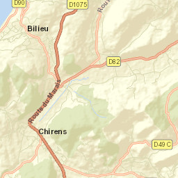 Chirens Street Map