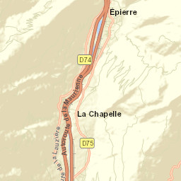 Saint-Rémy-de-Maurienne Street Map