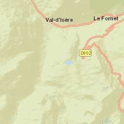 Val-d’Isère Street Map