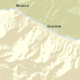 Noasca Street Map