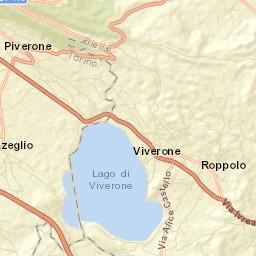 Viverone Street Map