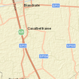 Casalbeltrame Street Map
