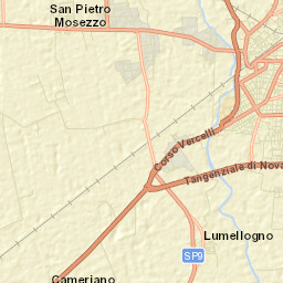 Lumellogno Street Map