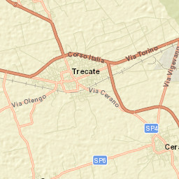 Cerano Street Map