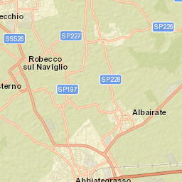 Cassinetta di Lugagnano Street Map