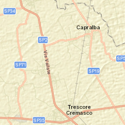 Pieranica Street Map